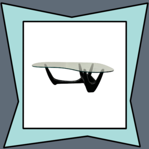 Vintage Pearsall-Style Coffee Table