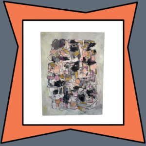 Stanley Krupa Original Painting, Pastel Abstract