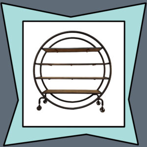 Industrial Circular Shelving Unit