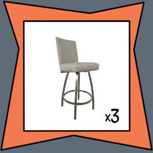 Trica Nicholas Counter Height Bar Stools (Set of 3)