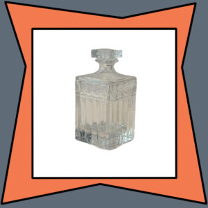 Lenox Woodward Square Textured Decanter
