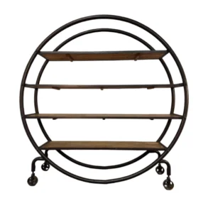 Industrial Circular Shelving Unit