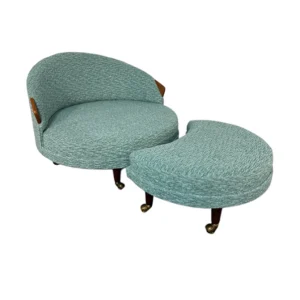Adrian Pearsall Havana Chair & Ottoman