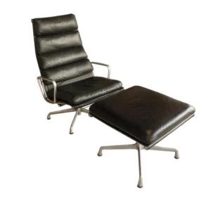 Herman Miller Eames Soft Pad Lounge Chair & Ottoman