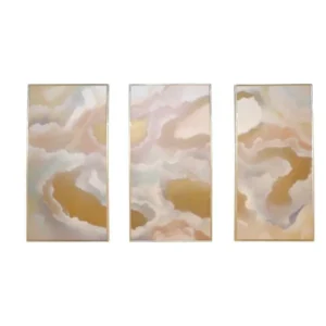 Pastel Clouds Triptych (Set of 3) 48"x25"