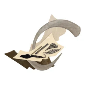 Gibson Sculpture Ceramic Wall Art