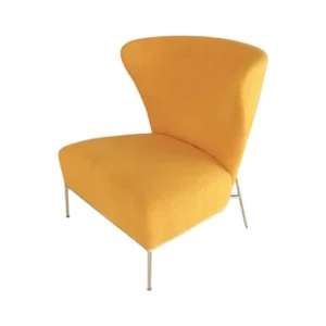 Thayer Coggin "I'm a Fan Too" Yellow Chair