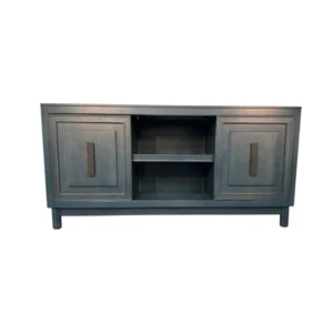 Navy Credenza with Dark Handles