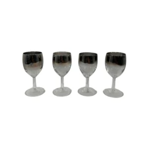 Vintage Mercury Fade Stemware (Set of 4)