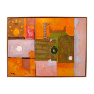 Stanley Krupa "Strange Garden" 31.5”x41.5”