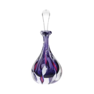 Small Art Glass Perfume Bottle
