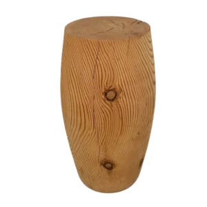 Reclaimed Washington Granary Timber Drum Table/Stool