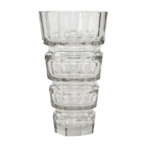 Josef Hoffman Moser Vase Glass Vase (10" H x 5.5" W)