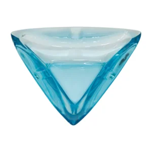 Vintage Capri Azure Blue Hazel Atlas Ashtray