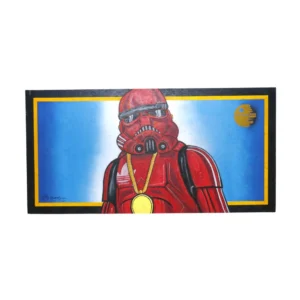 Signed Storm Trooper Pop Art