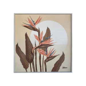 Bird of Paradise Letterman Painting