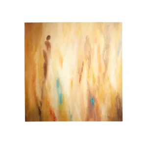 Gudrun Newman (Icelandic artist) painting 54"x54"